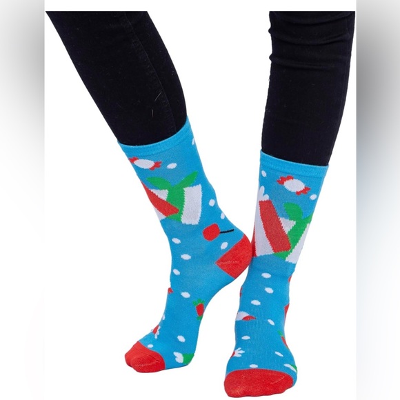 JOYIN 12 Pairs Warm Soft Cotton Christmas Socks Set for Christmas - NWT - Picture 4 of 15